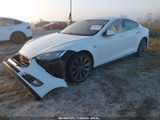 2014 TESLA MODEL S 5YJSA1S11EFP30431 Photo 1
