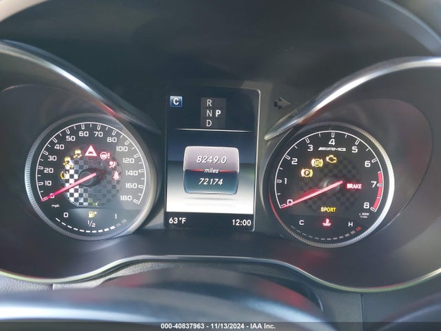 WDC0G6EB0JF469820 Mercedes-Benz Amg Glc 43 4matic