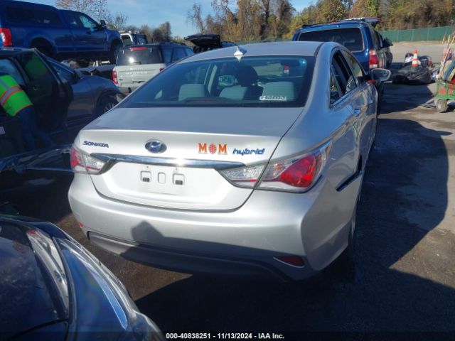 KMHEC4A46EA113891 Hyundai SONATA HYBRID