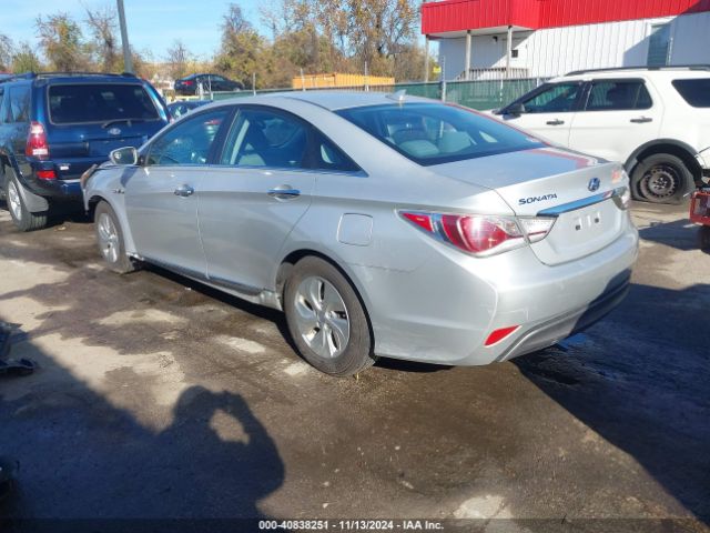 KMHEC4A46EA113891 Hyundai SONATA HYBRID