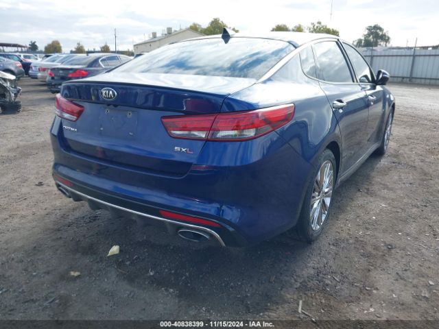 5XXGV4L26GG062614 KIA Optima Sxl Turbo