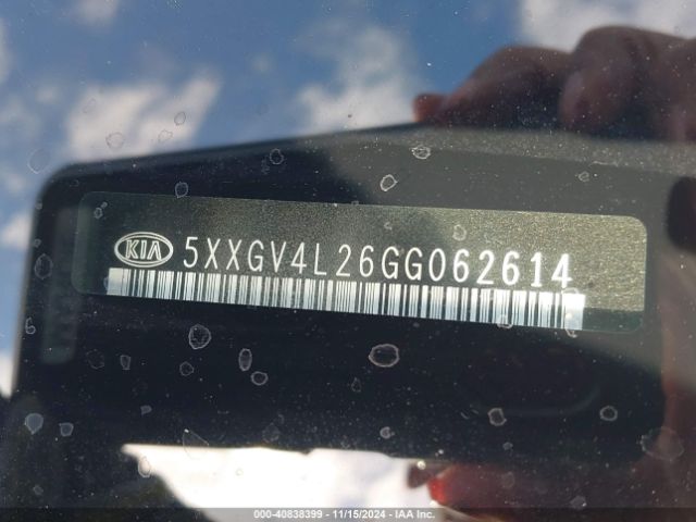 5XXGV4L26GG062614 KIA Optima Sxl Turbo