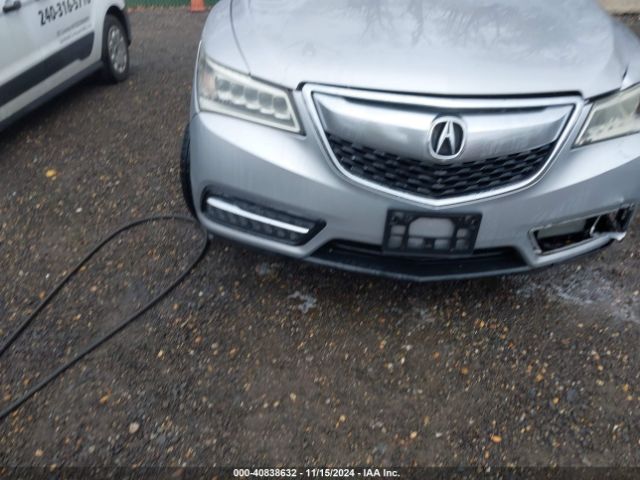 5FRYD4H43FB005207 Acura Mdx Technology Package
