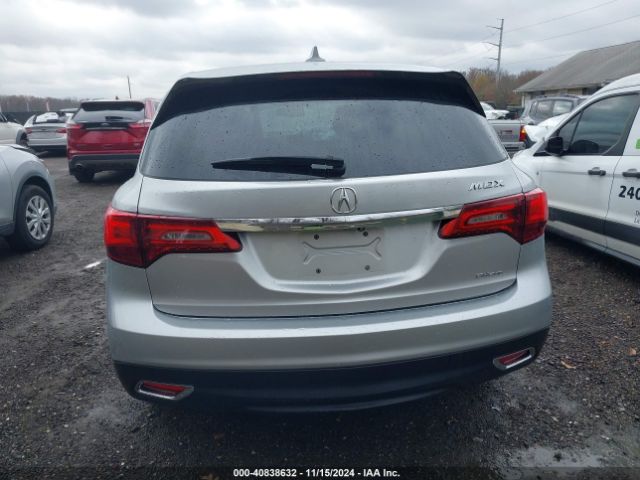 5FRYD4H43FB005207 Acura Mdx Technology Package