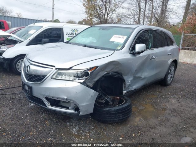 5FRYD4H43FB005207 Acura Mdx Technology Package