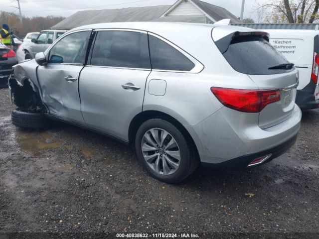 5FRYD4H43FB005207 Acura Mdx Technology Package