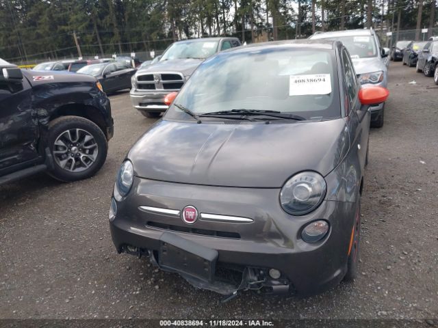 3C3CFFGE6HT546112 Fiat 500E BATTERY ELECTRIC