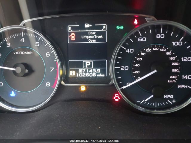 JF2GPAKC1GH258824 Subaru Crosstrek 2.0i Limited