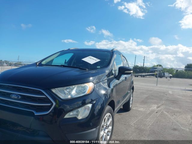 MAJ6S3GL0LC362425 Ford Ecosport Se