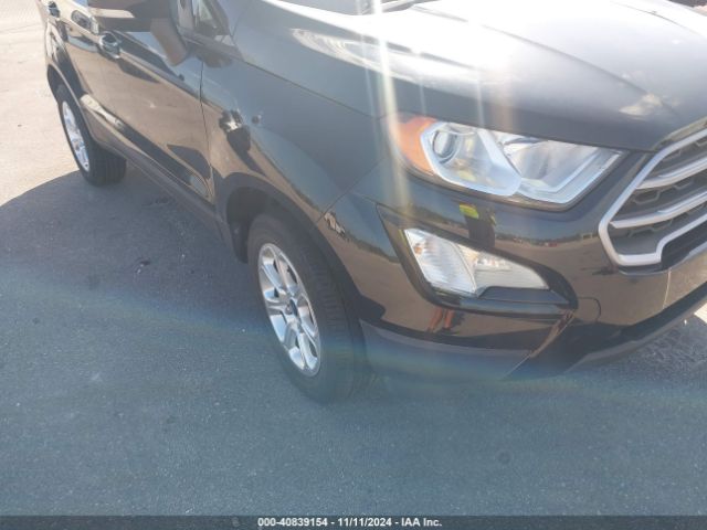 MAJ6S3GL0LC362425 Ford Ecosport Se