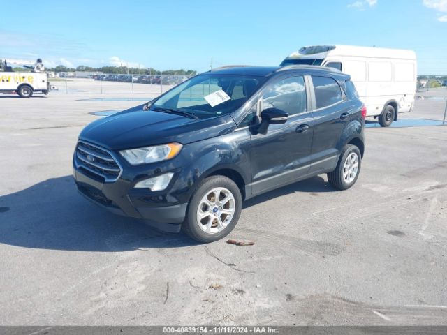 MAJ6S3GL0LC362425 Ford Ecosport Se