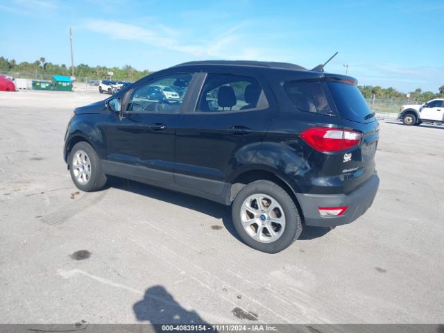 MAJ6S3GL0LC362425 Ford Ecosport Se