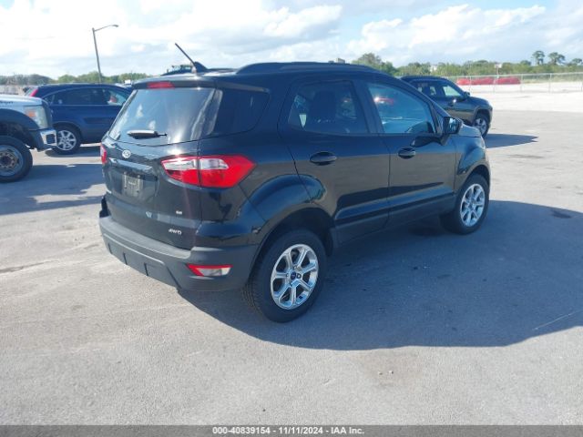 MAJ6S3GL0LC362425 Ford Ecosport Se