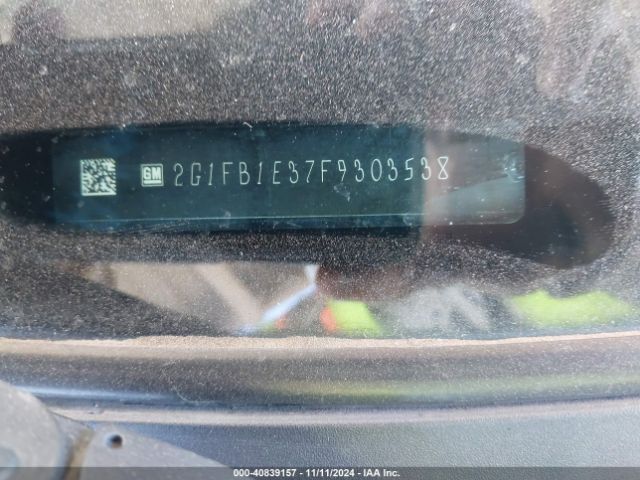 2G1FB1E37F9303538 Chevrolet Camaro 2ls