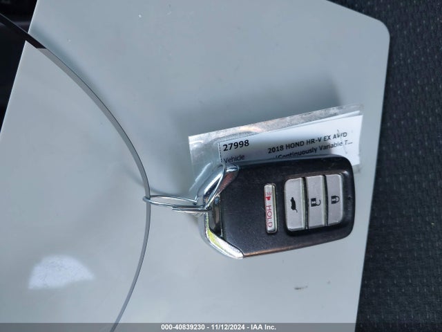Honda HR-V EX 2018 3CZRU6H53JG709110 Image 11