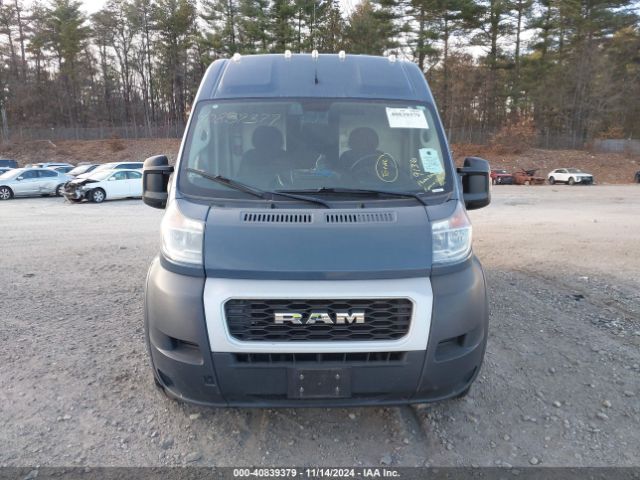 3C6URVJG4KE549136 RAM Promaster 3500 Cargo Van High Roof 159 Wb Ext