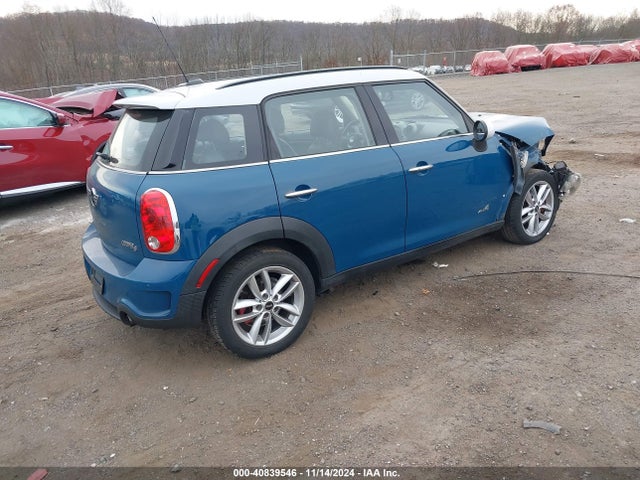 2012 MINI COOPER S COUNTRYMAN WMWZC5C57CWL55961 Photo 3