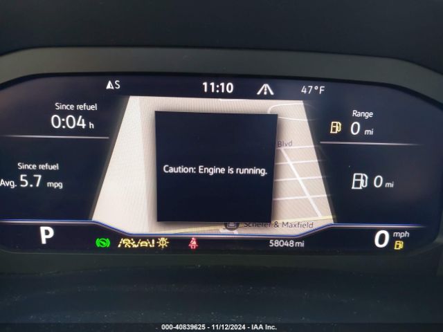 1V2BR2CA7NC509828 Volkswagen Atlas 3.6l V6 Sel