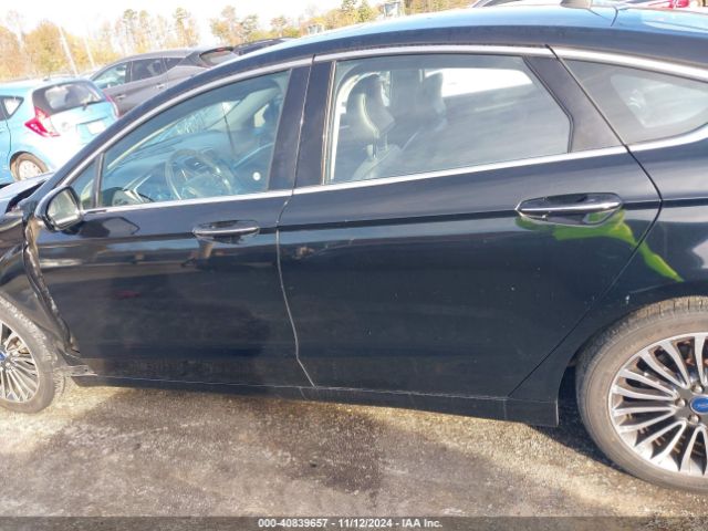 3FA6P0K93HR116392 Ford Fusion Titanium