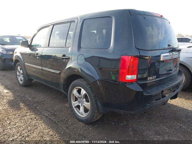 Honda Pilot Ex-l 2014 5FNYF4H6XEB001540 Image 3