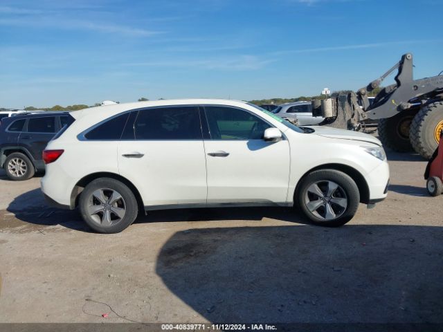 5FRYD4H25FB025263 Acura MDX
