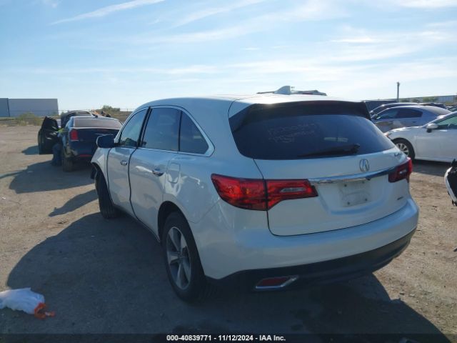 5FRYD4H25FB025263 Acura MDX