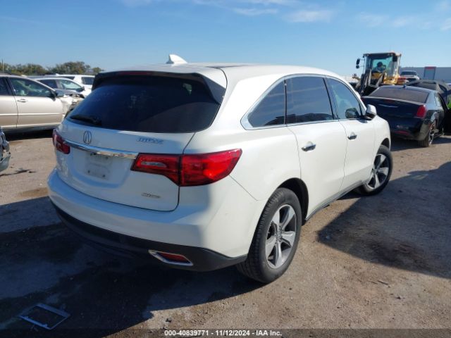5FRYD4H25FB025263 Acura MDX