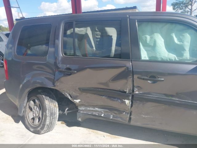 5FNYF3H28FB034030 Honda PILOT LX