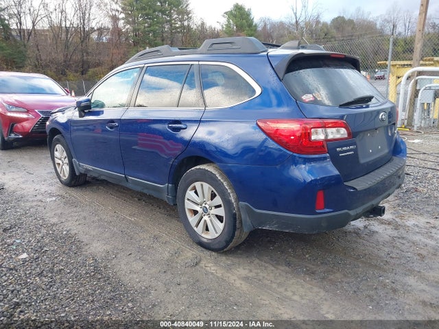 2017 Subaru Outback 2.5i Premium მანქანა იყიდება აუქციონზე, vin: 4S4BSAHCXH3314980, აუქციონის ნომერი: 40840049