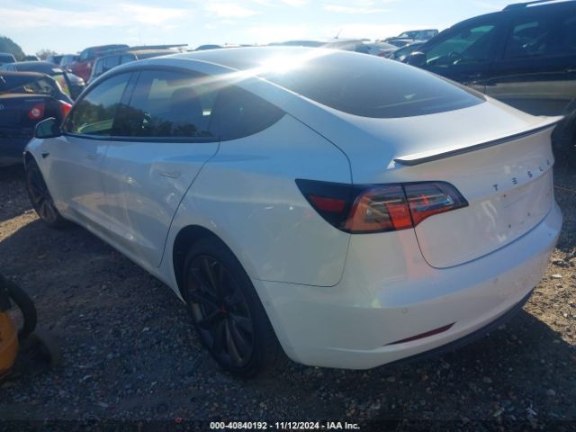 5YJ3E1EB8JF185822 Tesla Model 3 Long Range/performance
