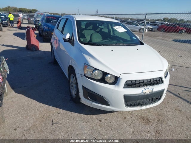 Chevrolet Sonic Lt Auto 2014 1G1JC6SG2E4191440 Image 1