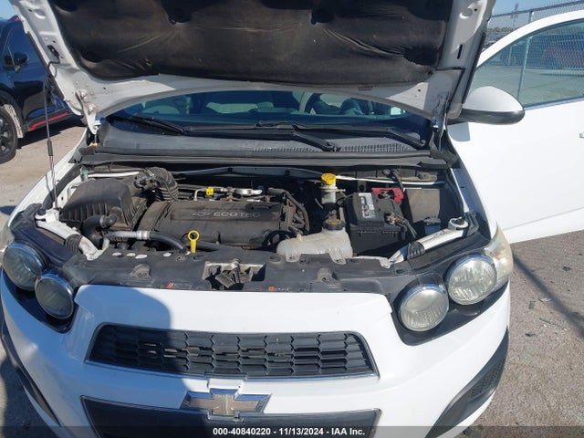 Chevrolet Sonic Lt Auto 2014 1G1JC6SG2E4191440 Image 10