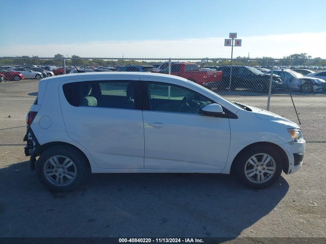 Chevrolet Sonic Lt Auto 2014 1G1JC6SG2E4191440 Image 13