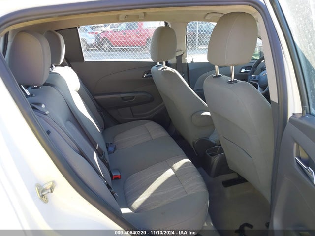 Chevrolet Sonic Lt Auto 2014 1G1JC6SG2E4191440 Image 8