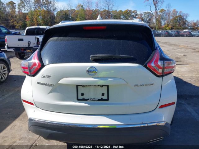 5N1AZ2MG4GN149212 Nissan Murano Platinum