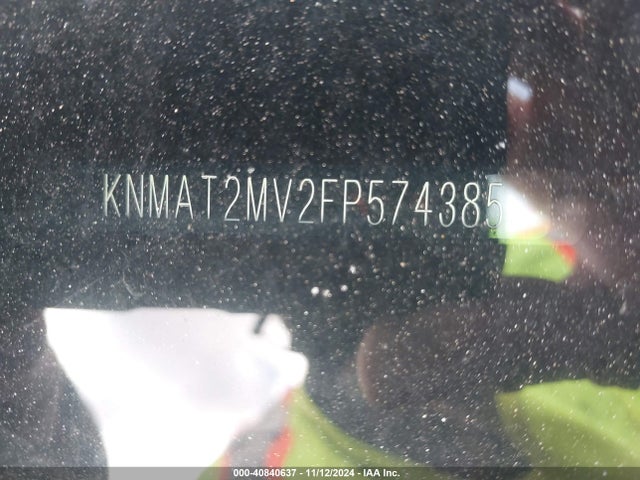 Nissan ROGUE SV 2015 KNMAT2MV2FP574385 Image 9