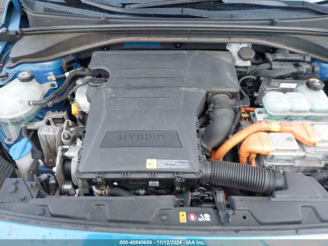 KMHC65LC1JU067890 Hyundai Ioniq Hybrid Blue
