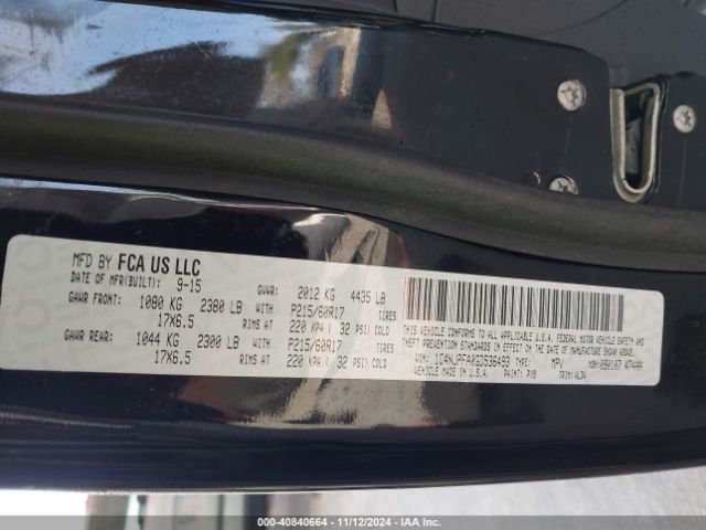 1C4NJPFA0GD536493 Jeep Patriot High Altitude Edition