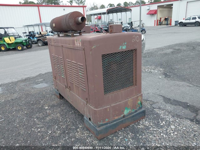 1900 Generator Generator მანქანა იყიდება აუქციონზე, vin: NOVIN, აუქციონის ნომერი: 40840690