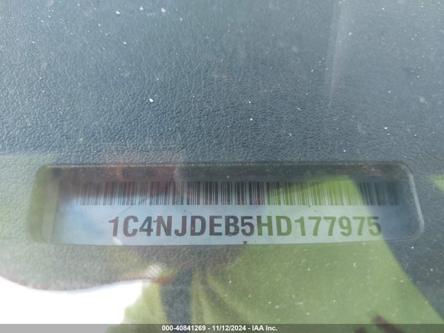 1C4NJDEB5HD177975 Jeep Compass High Altitude 4x4