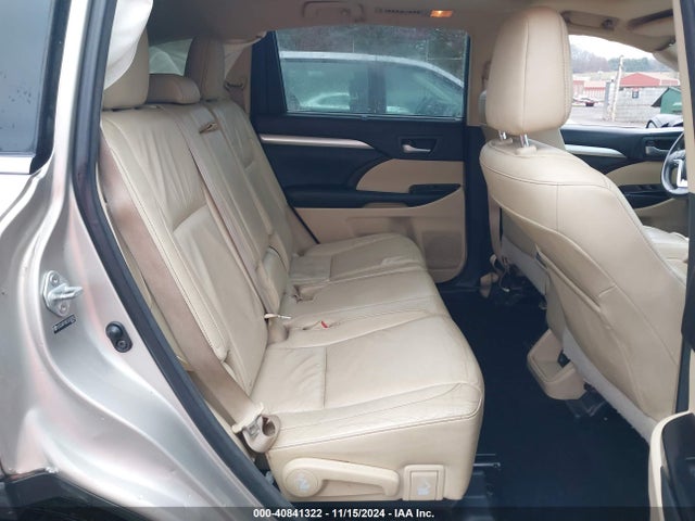 Toyota Highlander Xle V6 2014 5TDJKRFH0ES030765 Image 8