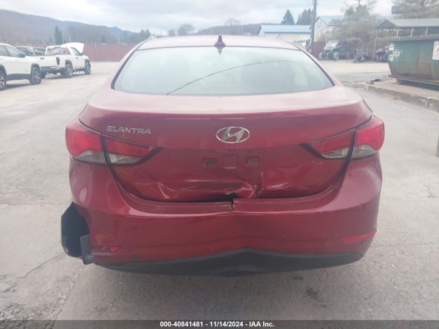Hyundai ELANTRA SE 2015 5NPDH4AE9FH584258 Image 6