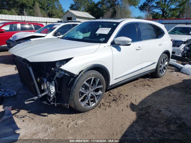 5J8YE1H43NL015598 Acura Mdx Technology Package