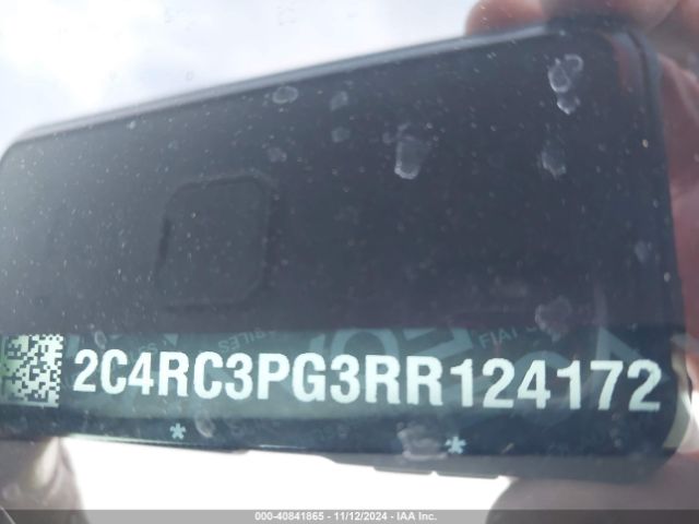 2C4RC3PG3RR124172 Chrysler Pacifica Pinnacle Awd