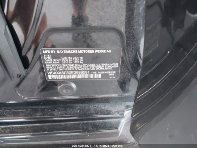 WBAXA5C5XED689591 BMW 535d
