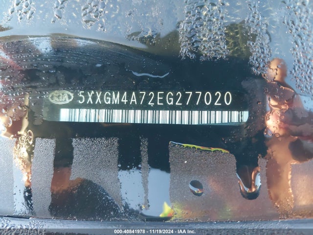 5XXGM4A72EG277020 KIA Optima Lx