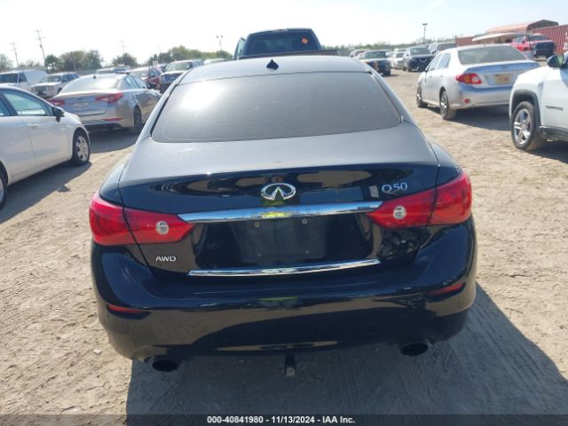 JN1BV7AR3EM699739 Infiniti Q50 Premium