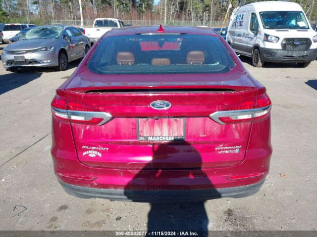 3FA6P0RU3KR157123 Ford Fusion Hybrid Titanium