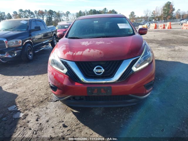 5N1AZ2MG5JN133544 Nissan MURANO S
