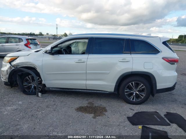 5TDKKRFH7GS122110 Toyota Highlander Xle V6